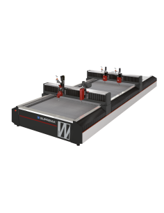 High-pressure waterjet cutting center with 3-4-5 axes...