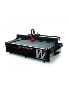 Waterjet machine with combined water and plasma...