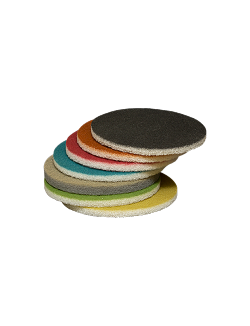 PAQUET DE DISQUES DE POLISSAGE EN FIBRE NATURELLE