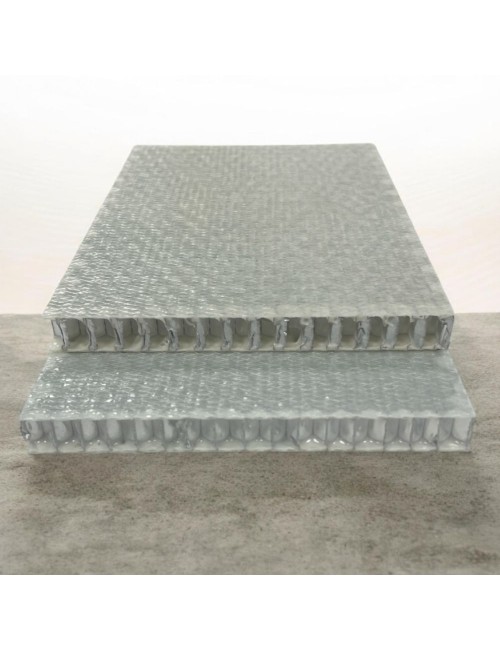 Panel Sandwich Nido de Abeja Muy Resistente ALUSTEP 500