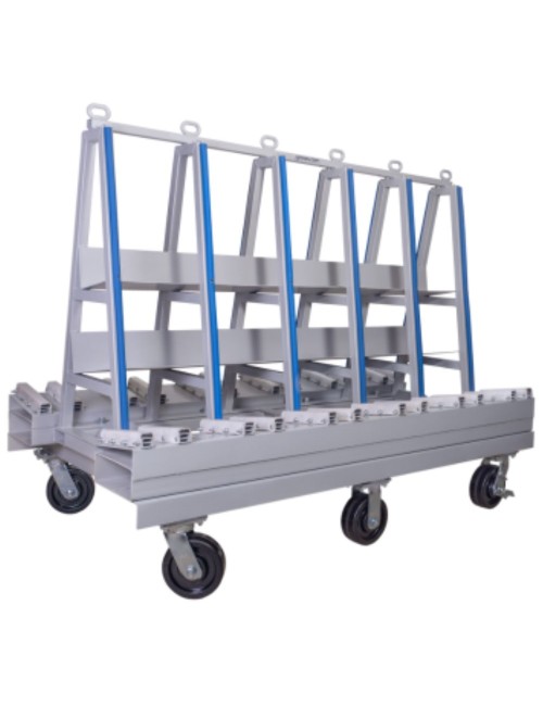 Carro Transporte + Base con Ruedas para Cargas pesadas hasta 2722 Kg