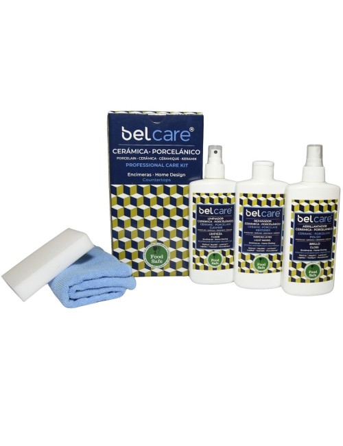 Kit Completo Limpieza Encimeras Cerámica y Porcelánico BELCARE