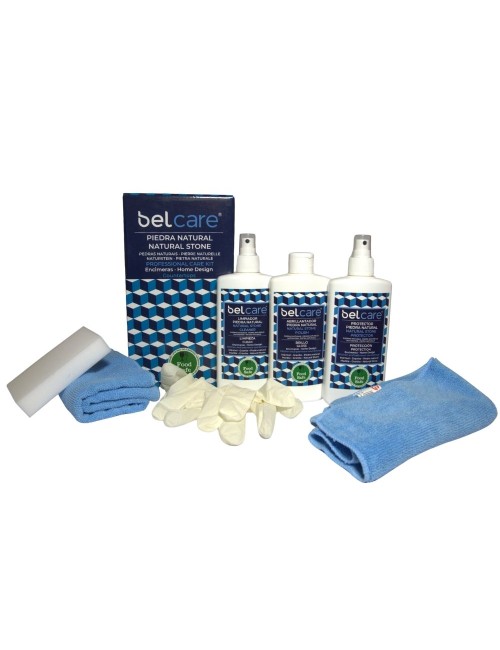 Kit Completo Limpieza Encimeras Granito Mármol Piedra Natural Belcare