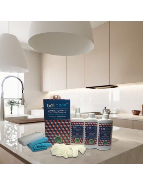 Kit Completo Limpieza Encimeras Cuarzo Belcare