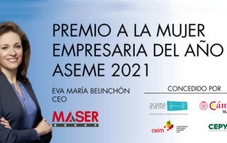 Eva María Belinchón, ASEME Businesswoman of the Year Award 2021